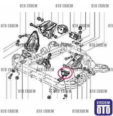 Renault R11 Motor Takozu Ön Sol 7702257836 7702257836