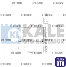 Renault R21 Optima Kalorifer Peteği Radyatörü 2 Sıra 7701032297 7701032297