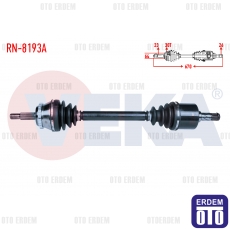 Renault Safrane Aks Sol Ön Komple 2.0 1996-2000 RN-8193A 