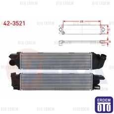 Renault Trafic 3 Turbo Radyatörü Intercooler 1.6 Dcı 2014 42-3521 42-3521