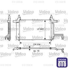 Stilo Klima Radyatörü Valeo 46745840 46745840