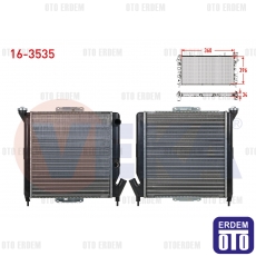 Su Radyatoru Mekanık Renault R11 (b/c37) 1.7 M-t 1983-1995 16-3535 16-3535