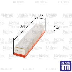 Symbol Hava Filtresi 1.5Dci Valeo 8200431075 8200431075