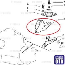 Uno 60 Şanzıman Takoz Bağlantı Ayağı 5937311 5937311