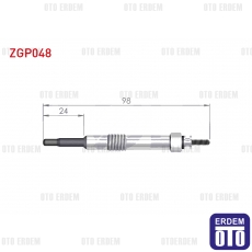 Alfa Romeo 145 156 166 Fiat Marea Kızdırma Buji 1994-2007 