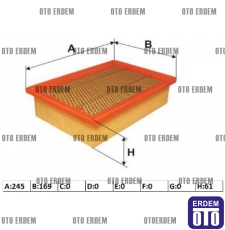 Alfa Romeo 146 Hava Filtresi 46520658