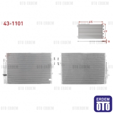 Alfa Romeo 159 Klima Radyatörü 1.9 Jtdm 2006-2011 43-1101
