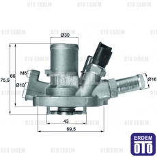 Alfa Romeo Mito Termostat 80ºC Mahle 55215006