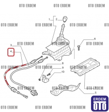 Alfa Romeo Mito Vites Kumanda Teli Sağ 55230721 - 55199359 - 5