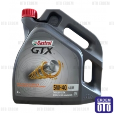 Castrol GTX 5W-40 Motor Yağı 4 Litre 