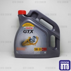 Castrol GTX C4 Motor Yağı 5W-30 Partiküllü 