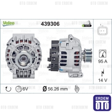 Clio 2 Alternatör Şarj Dinamosu 12V 90A 1.6 16V Valeo 7711134564