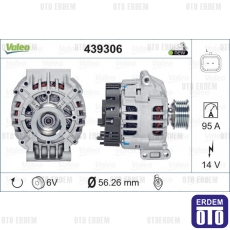 Clio 2 Alternatör Şarj Dinamosu 12V 90A 1.6 16V Valeo 7711134564