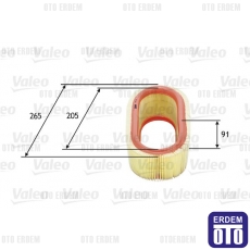 Clio 2 Hava Filtresi 1.4 Valeo 7701047655