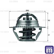 Clio 2 Termostat 89ºC Mahle 8200772985