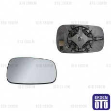 Clio 3 Dış Ayna Camı Mekanik Düz 7701054753T