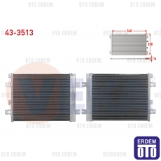 Dacia Duster Klima Radyatörü 1.5 Dci M-T 4x4 2009-2012 43-3513 - 2