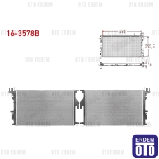 Dacia Duster / Lodgy Su Radyatörü Brazing 1.5 DCI – BlueDCI 2010- 16-3578B