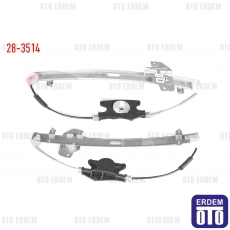 Dacia Duster Sandero Cam Krikosu Elektrikli Sol Ön 1.5 Dcı 1.6 16v 0.9 1.2i 1.4i 1.6i 2008-2013 / 2010- 28-3514