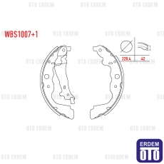 Dacia Duster Sandero Fren Pabucu Balata Arka 