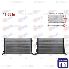 Dacia Duster Su Radyatörü Mekanik 1.5 Dci 4x4 110 Hp 2010 16-3516 - 2