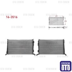 Dacia Duster Su Radyatörü Mekanik 1.5 Dci 4x4 110 Hp 2010 16-3516