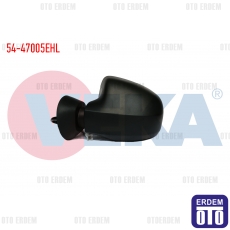Dacia Logan 2 Duster Dış Dikiz Aynası Sol Elektrikli Yuvarlak Ayak 2008-2018 54-47005EHL - 2
