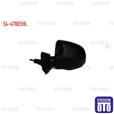 Dacia Logan 2 Duster Dış Dikiz Aynası Sol Mekanik Yuvarlak Ayak 2008-2018 54-47005HL