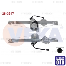 Dacia Logan Cam Krikosu Elektrikli Motorlu Sağ Ön 1.5 Dci 2004-2012 28-3517 - 2