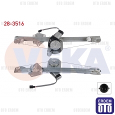 Dacia Logan Cam Krikosu Elektrikli Motorlu Sol Ön 1.5 DCI 2004-2012 28-3516 - 2