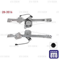 Dacia Logan Cam Krikosu Elektrikli Motorlu Sol Ön 1.5 DCI 2004-2012 28-3516