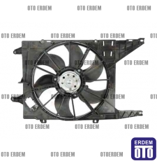 Dacia Logan Fan Motoru Komple 7701051497  - 3