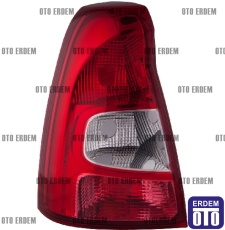 Dacia Logan Sedan Duysuz Kırmızı Reflektörlü Sol Stop Lambası 6001549148