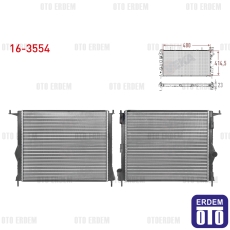 Dacia Logan Su Radyatörü 1.4 Mpi 2004-2012 16-3554