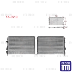 Dacia Logan Su Radyatörü Mekanik 1.5 DCI 2004-2012 16-3510