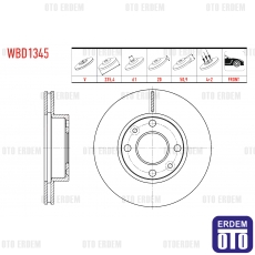 Dacia Solenza Havalı Fren Diski Ön 2003 