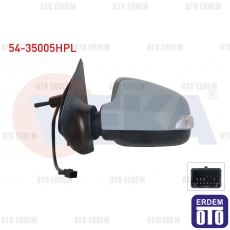 Dıs Dıkız Aynası Sol Mekanık Sınyallı Astarlı Renault Symbol Iıı (jz0/1) 2012 54-35005HPL - 2