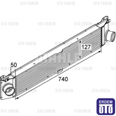 Ducato Turbo Radyatörü Mahle 1340763080 - 2