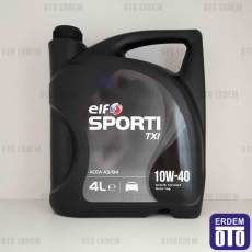 Elf Sporti Motor Yağı 10W-40 TXI (4 Litre) 