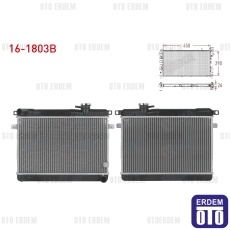 Fiat 131 Su Radyatörü Brazing Kapaklı 1.3 M-T 1979-1993 16-1803B