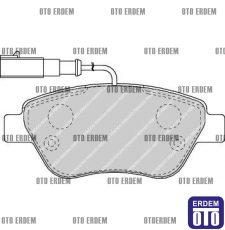 Fiat 500 Ön Fren Balata Takımı Ferodo 55174420 - 2