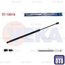 Fiat 500L Bagaj Amortisörü 554mm/680N 2012 57-18018 - 2