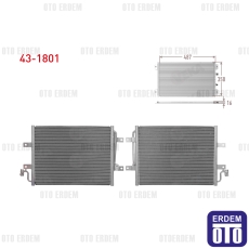 Fiat Albea 1.3 Mjt Klima Radyatörü 2003-2007 43-1801