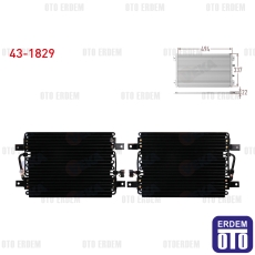 Fiat Albea Klima Radyatörü 1.4 2003-2007 43-1829