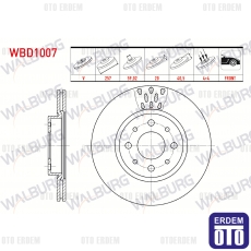 Fiat Alfa Romeo Albea Linea Doblo Punto 145 146 Fren Diski Ön 1994  - 2