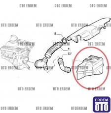 Fiat Brava Hava Filtre Kanalı 7786559 - 5