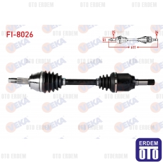 Fiat Doblo Aks Sol Ön Komple 1.3 Mjt 2001-2010  - 2