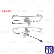 Fiat Doblo Cam Krikosu Elektrikli Sağ Ön 1.2i 1.3 Mjt 1.4 1.9 D 1.9 Mjt 2001-2010 28-1809