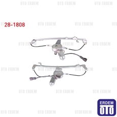 Fiat Doblo Cam Krıkosu Elektrikli Sol Ön 1.2i 1.3 Mjt 1.4 1.9 D 1.9 Mjt 2001-2010 28-1808