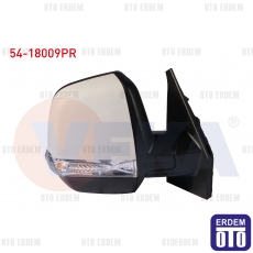 Fiat Doblo Cargo Dış Dikiz Aynası Sağ Mekanik Sinyalli Astarlı Çift Camlı 2010- 54-18009PR - 2